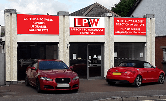 Laptop and PC Warehouse Shop front